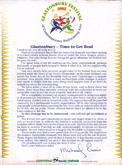 Michael's Letter
